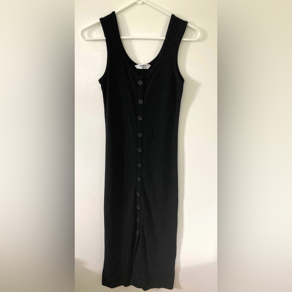 BB Dakota black maxi dress